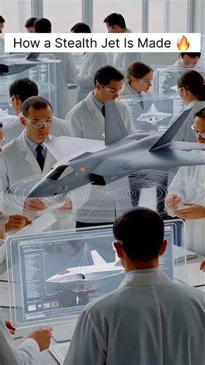 This Is How Modern Fighter Jets Are Made 🤯 #jet #shorts
