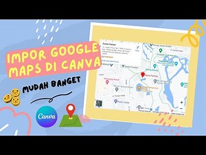 How to Add Maps to the Canva App | Easy and Quick
