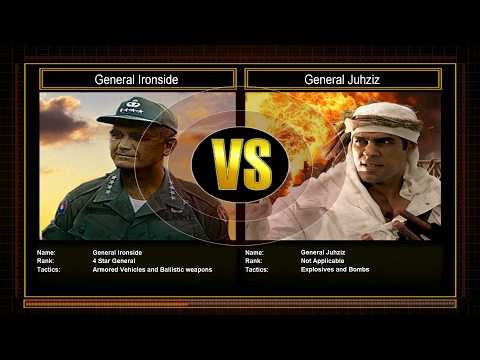 C&C Generals Shockwave Challenge Mode - Ironside vs Juhziz