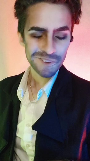 Art, nice to meetcha.😈 #vegasshadows #demonoc #occosplay #oc #makeup #demon #fyp #foryoupage #evil #villain