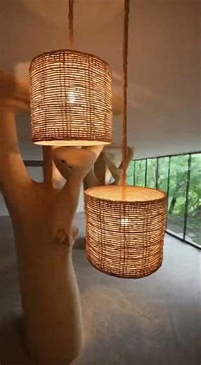 Forest Tree Trunk Loft Bedroom | Full Root Resin Floor & Glass Wall View 🌳🛏