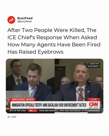 BuzzFeed on Instagram: ""When deaths are acknowledged but accountability can’t even be named, that’s not leadership that’s evasion. If no one is responsible, the system is. And systems that can’t admit fault don’t reform they repeat the harm," one user said in response to the clip on X. 🎥: CNN"