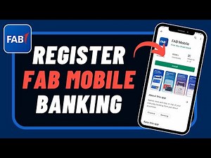 How to Register FAB Mobile Banking - First Abu Dhabi Bank