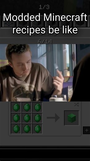 Modded Minecraft recipes be like #minecraft #gaming #gregtech #moddedminecraft