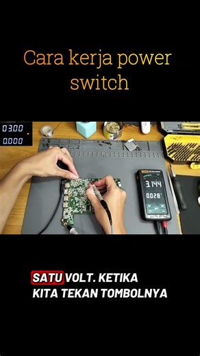 How a laptop power button works #laptoprepair
