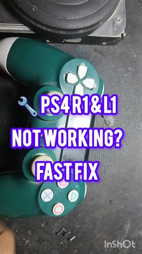 🔧 PS4 R1 & L1 Not Working? Fast Fix