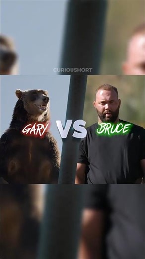 He thought he could beat a GRIZZLY? 🐻💀 #shorts #aura #4k