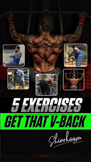 My top 5 back exercises!