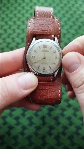 1950's Delbana 17 Jewels Incabloc Swiss Made #swisswatch #vintage #watch