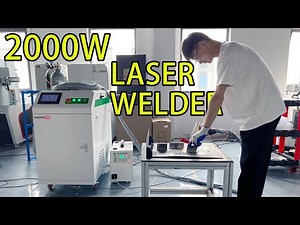 2000W Handheld High Speed Continuous Laser Welding Machine