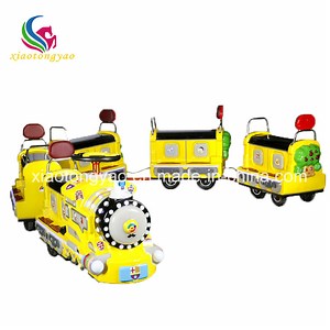 [Hot Item] Amusement Park Ride Children Equipment Kids Electric Mini Tourist Train Kiddie Trackless Train