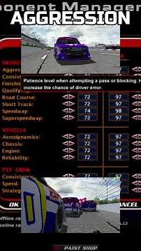 NR2003 Driver Ratings in 90 Seconds! #nascar #nr2003 #nascarracing2003season