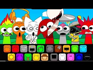 Sprunki Incredibox Killer Edition New Pyramixed Mod Mroona and Wyrum! New Reactions