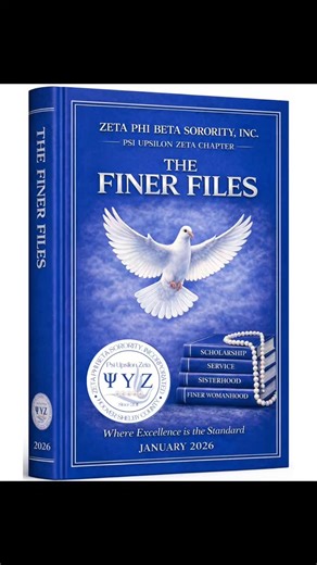 Psi Upsilon Zeta on Instagram: "A legacy this "Finer" deserves its own archive. 🕊️📖 We're not just a chapter— we're a whole mood... The Psi Upsilon Zeta "Finer Files" are officially open. We’re serving yearbook realness with a side of Finer Womanhood. Scroll through to see our Sorors’ superlatives and the soliloquies that define us. Class is in session, and the Poised and Premier Hoover Zetas are leading the way. 💙📖 #ZPhiB #PsiUpsilonZeta #PuzOnPurpose #FinerFiles #d9"