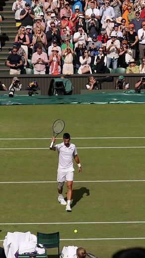 Two down, five to go for our seven-time champ 🥶 #Wimbledon | Wimbledon