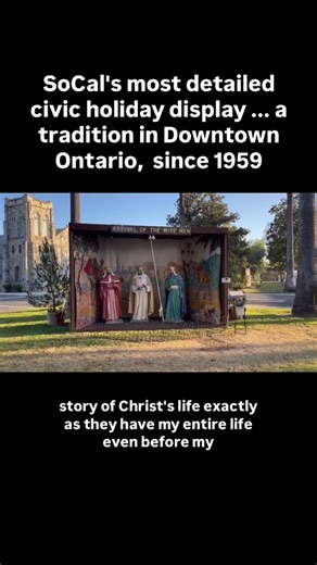 Charles Phoenix on Instagram: "CLASSIC CHRISTMAS ... In my hometown of Ontario, Calif ... you may experience SoCal's most detailed civic holiday display a tradition since 1959 !!! ..."