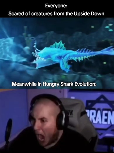 Exploring Hungry Shark Evolution in Stranger Things Theme