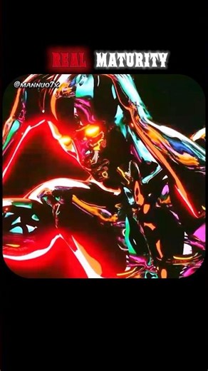 THE REAL MATURITY ⚡️#mindset #success