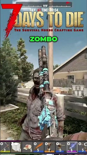 Mastering the Stun Baton in 7 Days to Die 1.0 Day 42 #gaming #7d2d