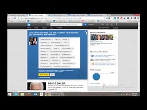 How to find contact information for LinkedIn connections.
