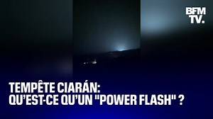 Qu’est-ce qu’un "power flash", ce phénomène observé lors du passage de la tempête Ciarán?