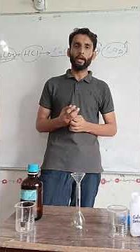 Today perform experiment CaCO3+HCl --CaCl+H2O+CO2@zaghamvirtualacademy