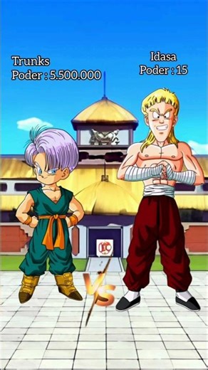 TRUNKS VS IDASA NO TORNEIO DE ARTES MARCIAIS.