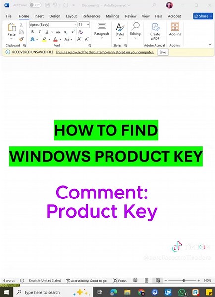 How to Find Your Product Key Easily