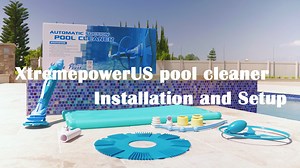 Watch XtremepowerUS pool cleaner installation and setup on Amazon Live