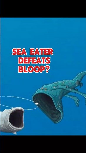 Who is the Biggest? Bloop vs Sea Eater vs El Gran Maja #shorts #seamonsters
