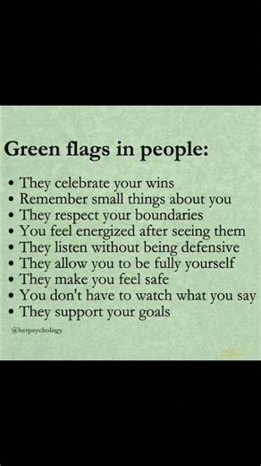 #HealthyRelationships #EmotionalIntelligence #SelfAwareness #PersonalGrowth #GreenFlag #Friends