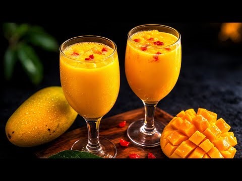 The Creamiest Mango Smoothie ever | Smoothie | Mango Smoothie