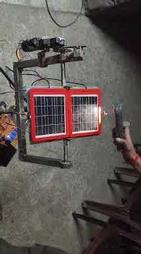 Dual axis solar panel tracking system #automobile #electronic #robot