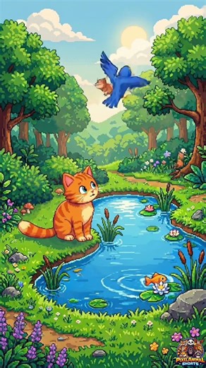 Haste makes waste - Cat story | PixelAnimal Shorts