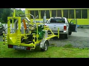 Sägespaltautomat Eigenbau mit Deutz F2L912