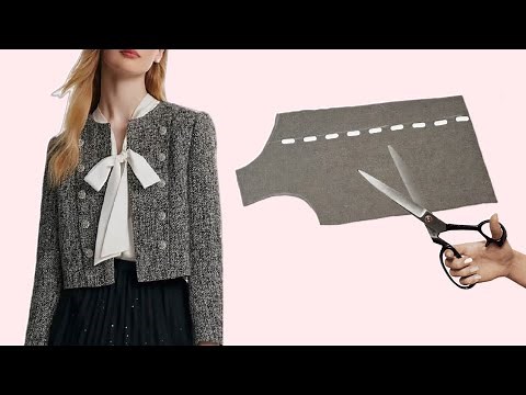 "How to Sew a Stylish Winter Coat at Home | Easy DIY Sewing Tutorial for Beginners"