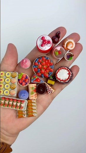 My $5 Miniature Secret Hack! Teeny Tinies Dessert Display for Tiny Bakery Dioramas