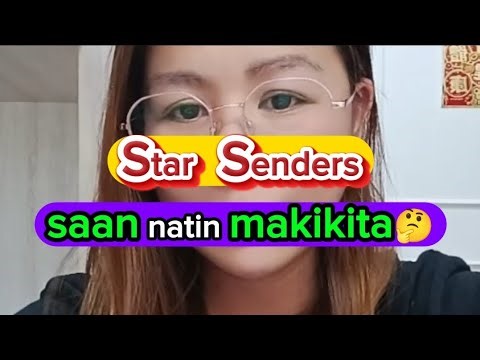 Saan makikita kung sino-sino yung mga star senders