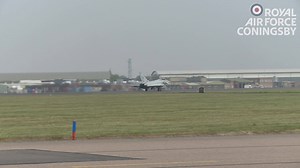 11K views · 597 reactions | Today, Typhoons from RAF Coningsby flew to Estonia in support of NATO operations. The four aircraft flew to Amari Air Base to take part in the Baltic Air Policing mission, a four-month detachment that sees RAF aircraft patrol the eastern flank of the NATO alliance. Video by Cpl P Major ABIPP ARPS & SAC Mayfield. | Royal Air Force Coningsby | Facebook