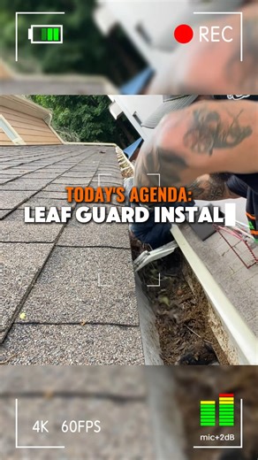M&T Maintenance on Instagram: "TODAY'S AGENDA: LEAF GUARD REPAIR Leaf Guard Repair Made Easy! 🛠️ Tired of clogged gutters? Watch this quick fix to get your leaf guard back in top shape! Don't let debris ruin your home — follow along for a fast and effective repair. 🔧 Like, comment, and subscribe for more home maintenance tips! 📩 Got questions? Drop them below! #LeafGuardRepair #GutterFix #DIYHomeRepair #Shorts #homemaintenance"