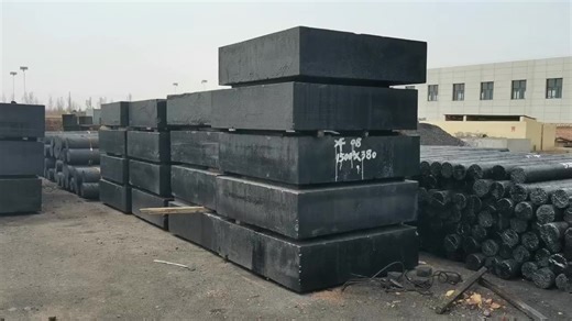 0.8mm Grain Size Graphite Block High Purity Molded Graphite Block Graphite Block Supplier