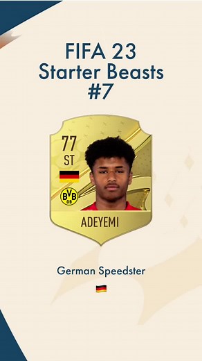 Adeyemi will be in a lot of starter squads ⚡️ #fifa #fifa22 #fifa23 #fut #ultimateteam #fifaultimateteam #football