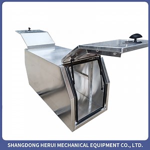 [Hot Item] Made in China Custom Aluminum Ute Truck Camper Tool Box Aluminum Side Box Aluminum Toolbox