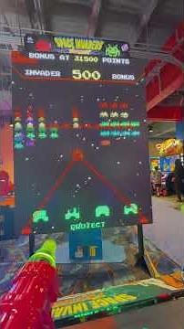 Space Invaders Frenzy Arcade gameplay