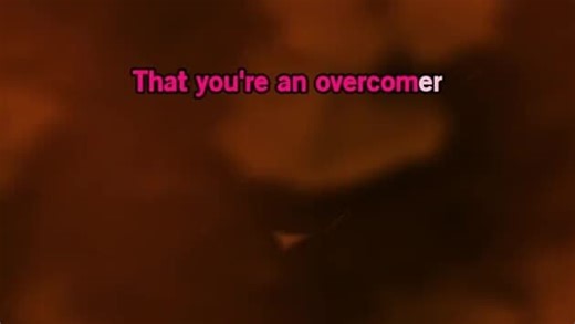 Karaoke Overcomer - Mandisa - CDG, MP4, KFN - Karaoke Version