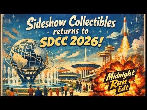 Midnight Run Live Stream Sideshow Collectibles returns to SDCC 2026 Hot Toys upcoming releases