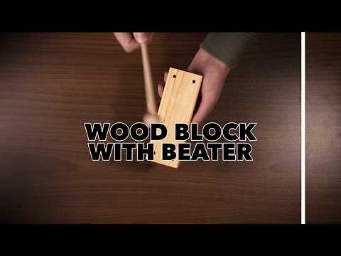 Wood Block, percussion | Gear4music demo