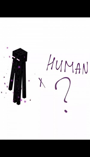Discover the Enderman Human Form in Minecraft Art