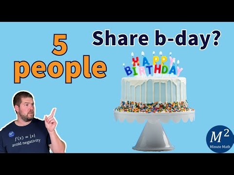 Probability Calculation: Shared Birthdays Among Five People