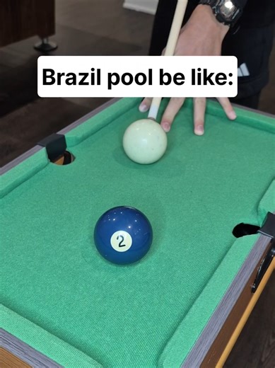 Brazil pockets are tight! #billiards #8ballpool #brazil | billiards